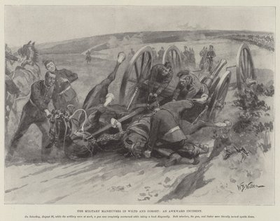 The Military Manoeuvres in Wilts and Dorset, an Awkward Incident by William Barnes Wollen